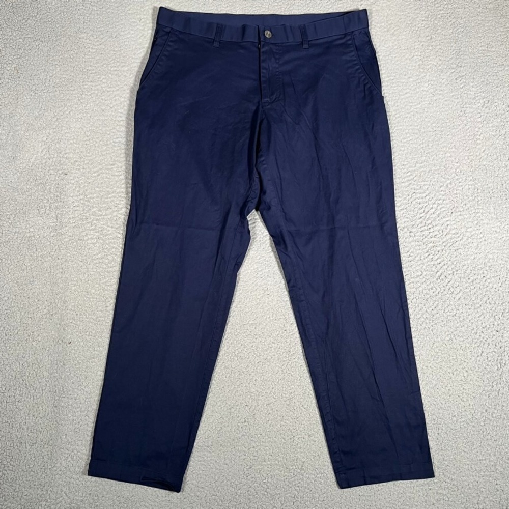 Fabletics Pants Mens 36x29 Blue High Side Chino Golf Performance‎ Stretch Casual